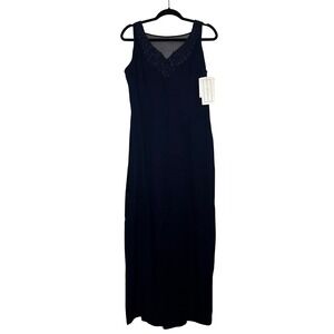 Vintage 1990s Scott‎ McClintock Navy Evening Dress | Sz 14 | New With Tags